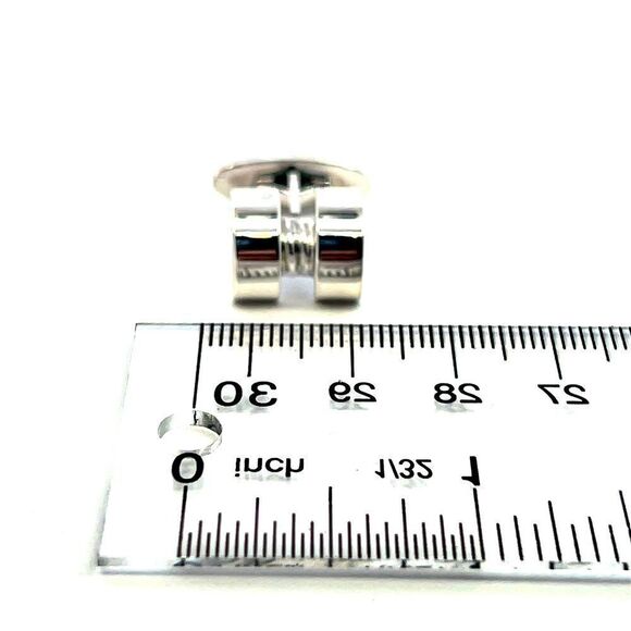 Georg Jensen Estate Cufflinks Sterling Silver 15.4 Grams GJ38 - Picture 12 of 12